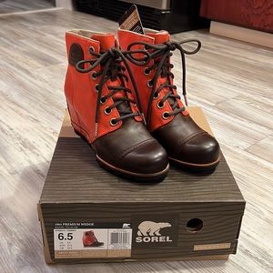 Sorel Bonfire 1964 Premium Wedge Size 6.5